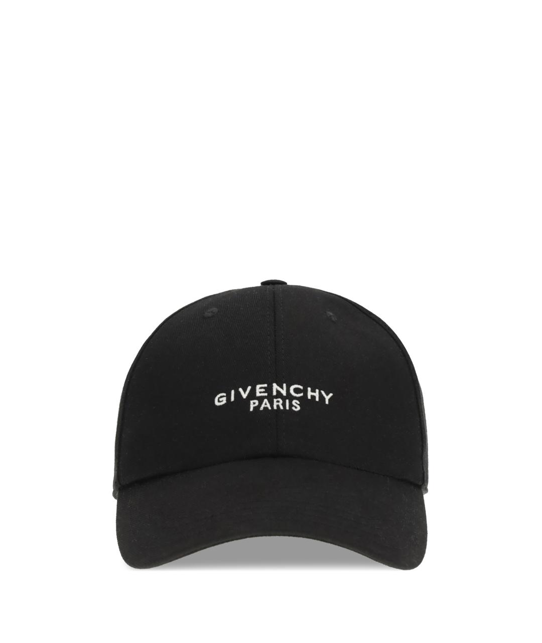 GIVENCHY Черная хлопковая кепка/бейсболка, фото 1