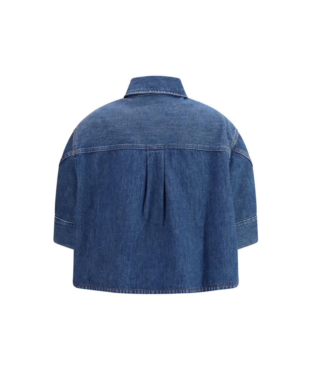 GIVENCHY Синяя хлопковая рубашка, фото 2