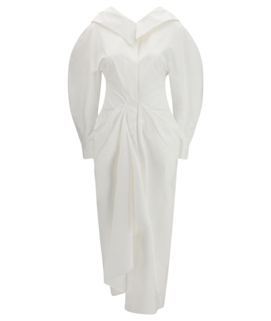 GIVENCHY Белое хлопковое повседневное платье, фото 1