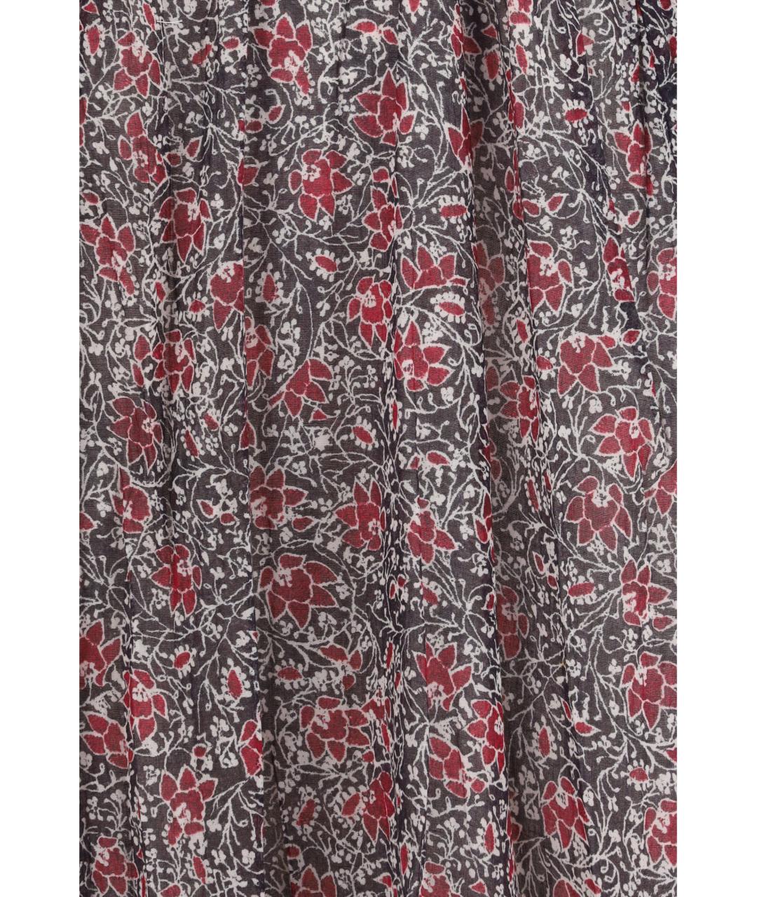 ISABEL MARANT ETOILE Серое хлопковое повседневное платье, фото 3