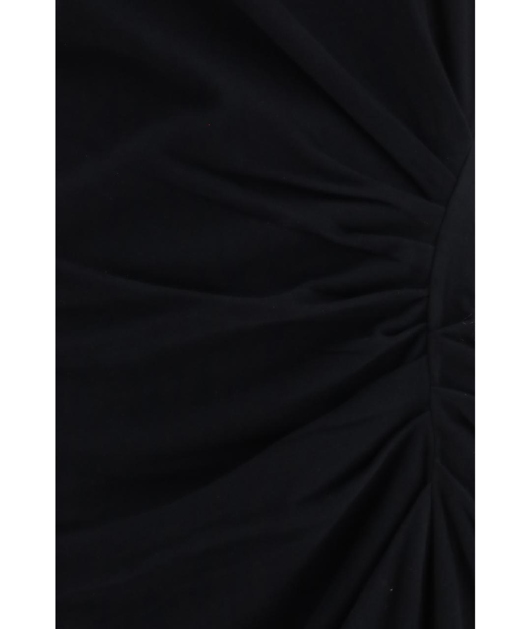 ISABEL MARANT Черное хлопковое повседневное платье, фото 3