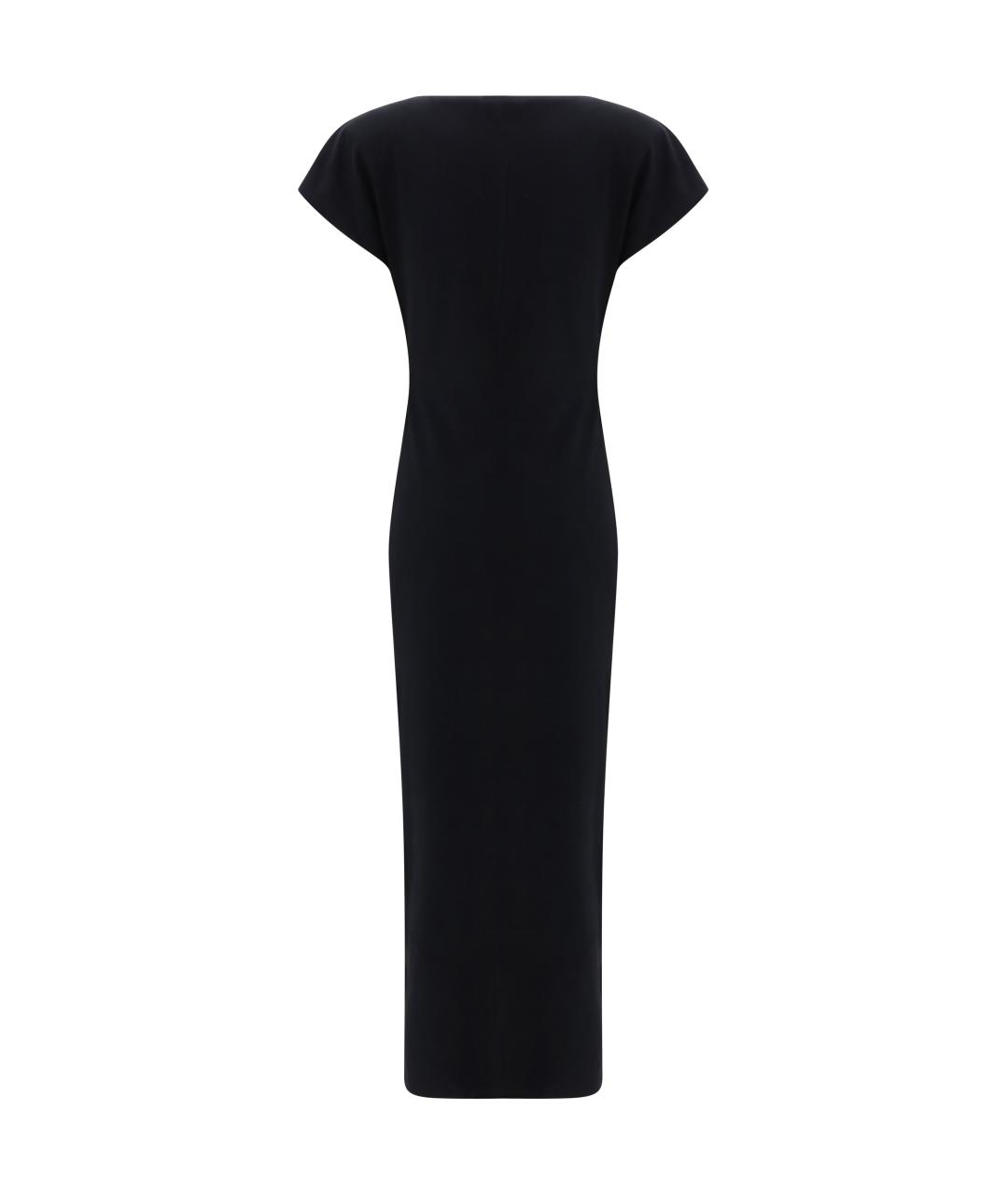 ISABEL MARANT Черное хлопковое повседневное платье, фото 2