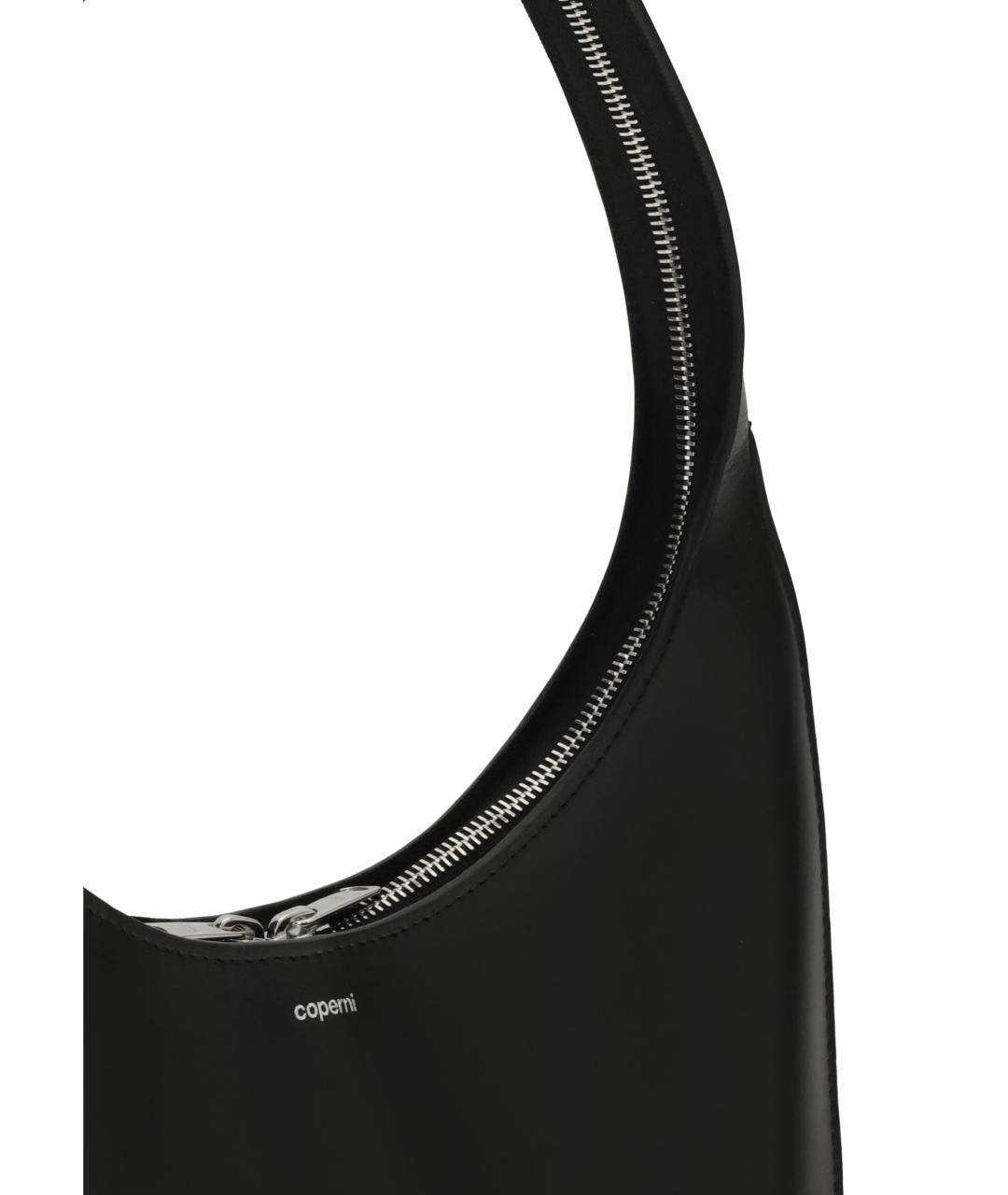 COPERNI Черная кожаная сумка через плечо, фото 4