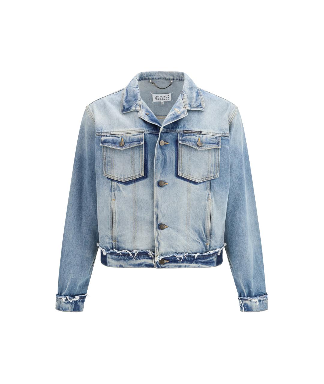 MAISON MARGIELA Синяя хлопковая куртка, фото 1