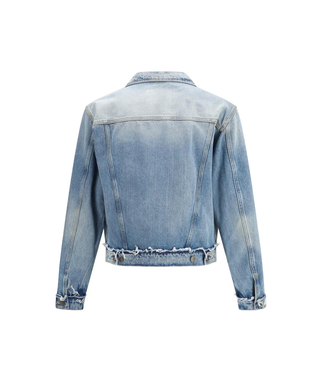 MAISON MARGIELA Синяя хлопковая куртка, фото 2