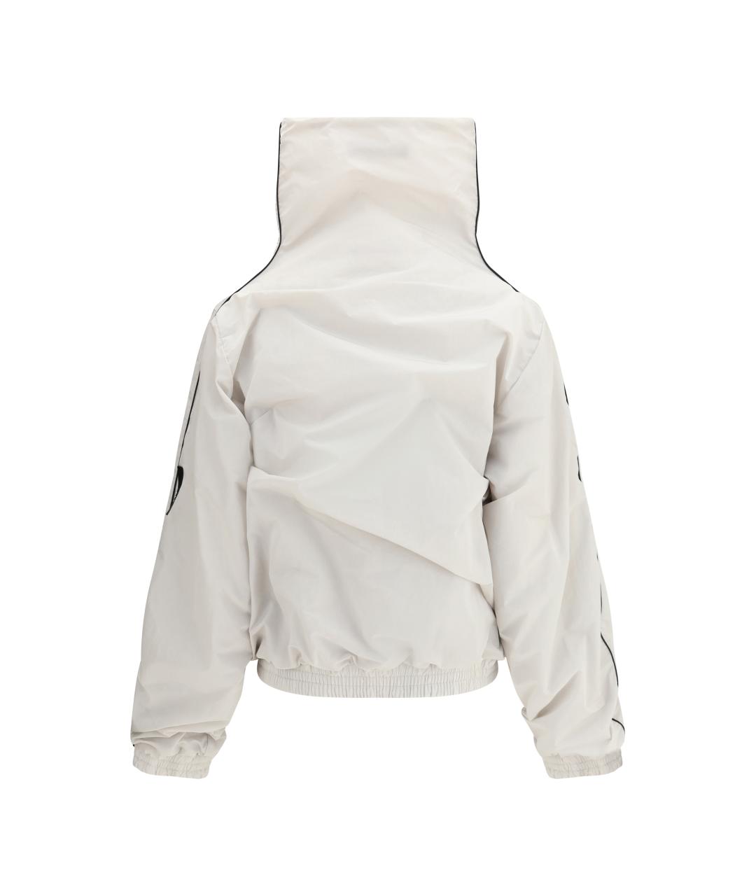ALAINPAUL Белая полиамидовая куртка, фото 2