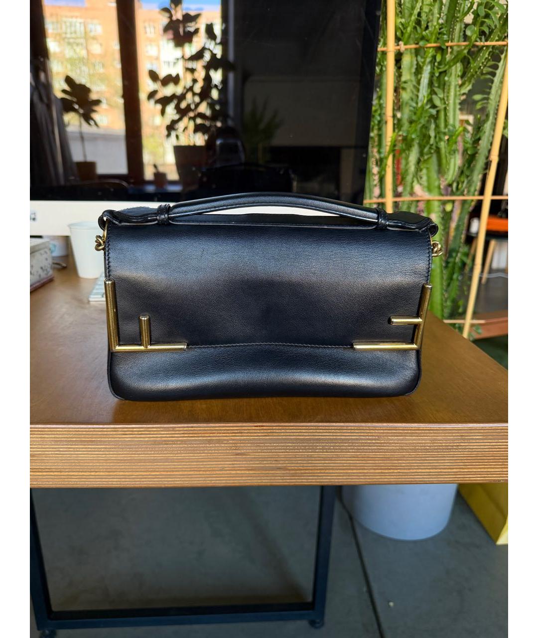 FENDI Коричневая сумка через плечо, фото 4