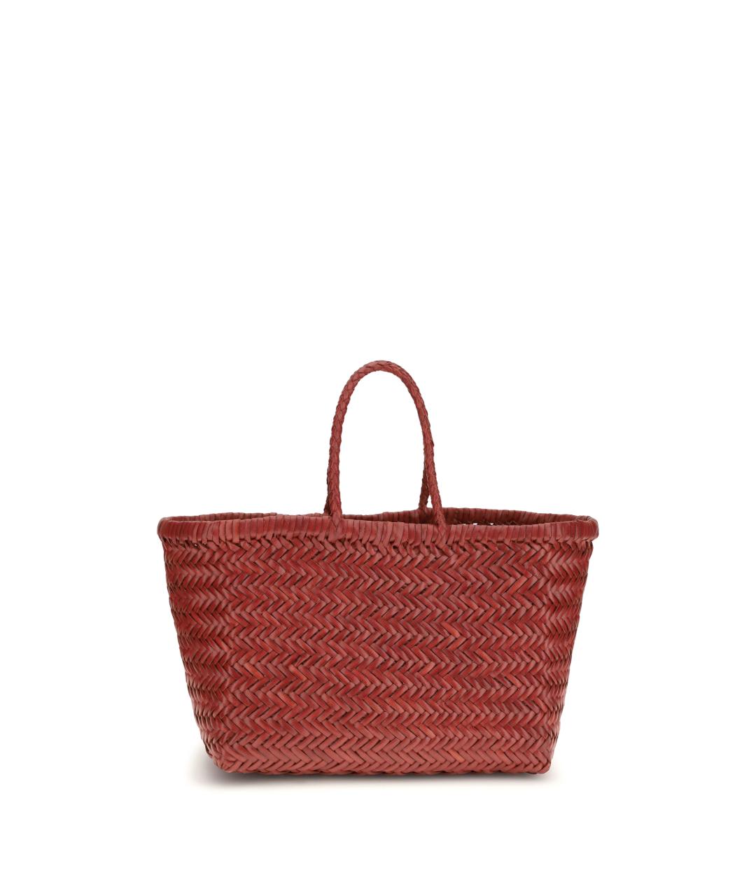 Dragon Diffusion Красная кожаная сумка тоут, фото 1