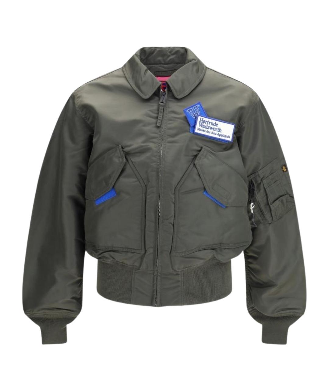 GR10K Серая полиамидовая куртка, фото 1