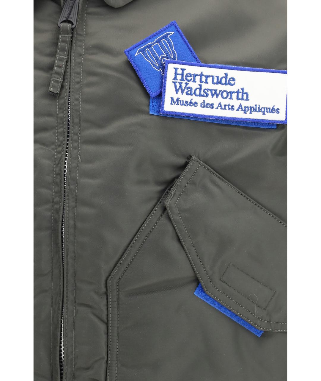 GR10K Серая полиамидовая куртка, фото 3