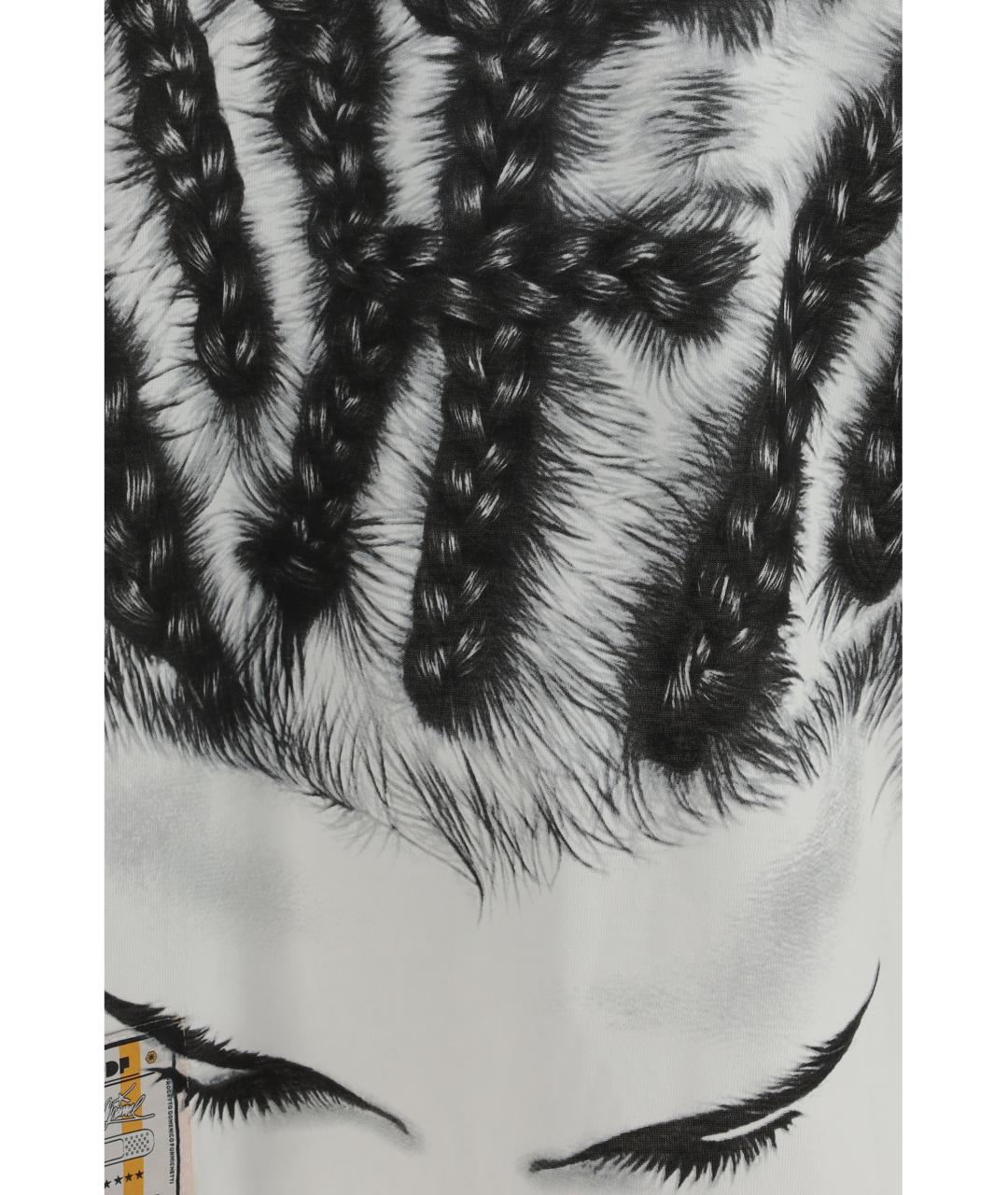 PDF Белая хлопковая футболка, фото 3