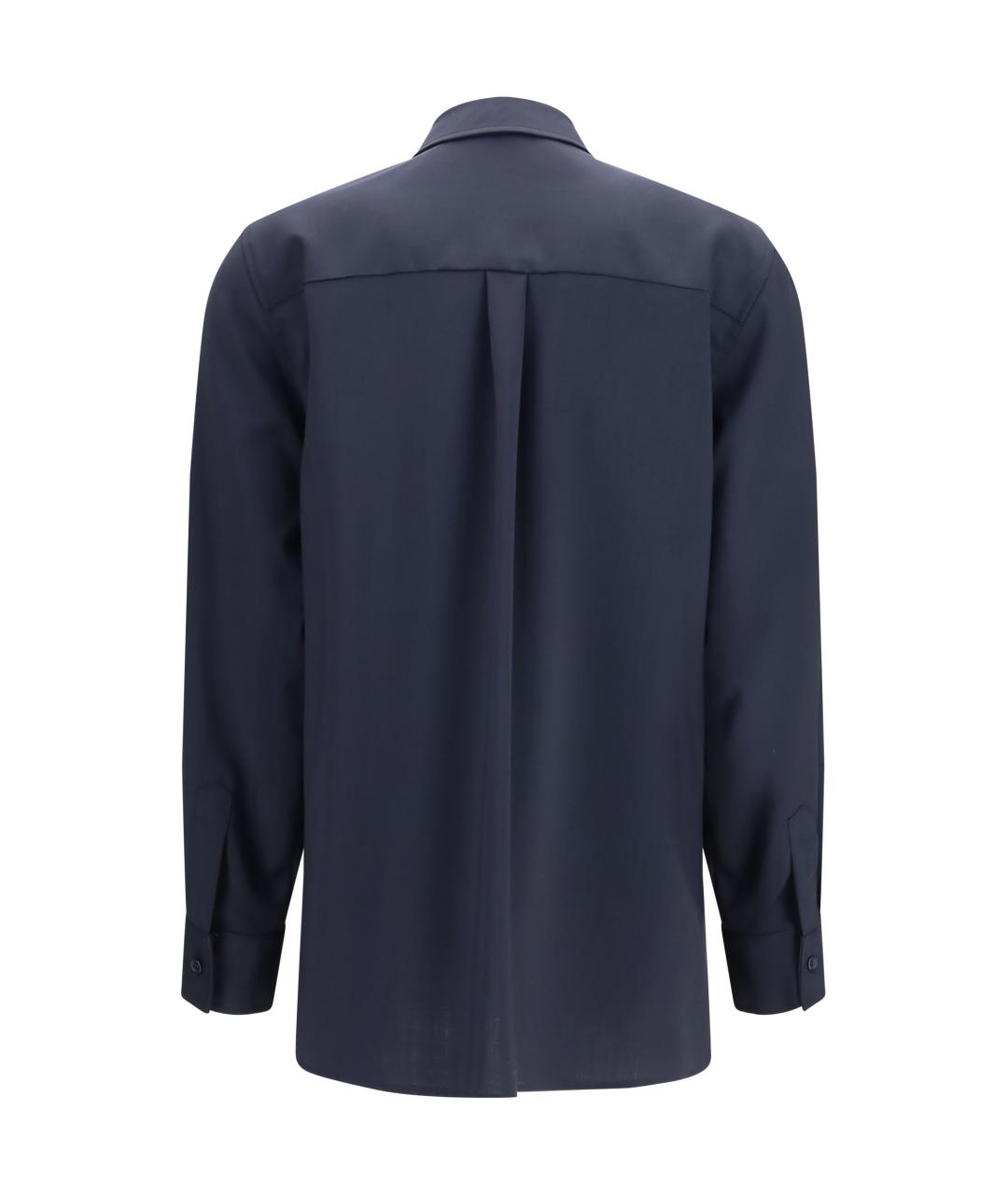 Cruna Черная шерстяная рубашка, фото 2