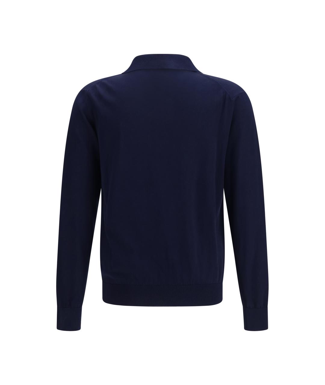 Cruna Синий хлопковый джемпер / свитер, фото 2