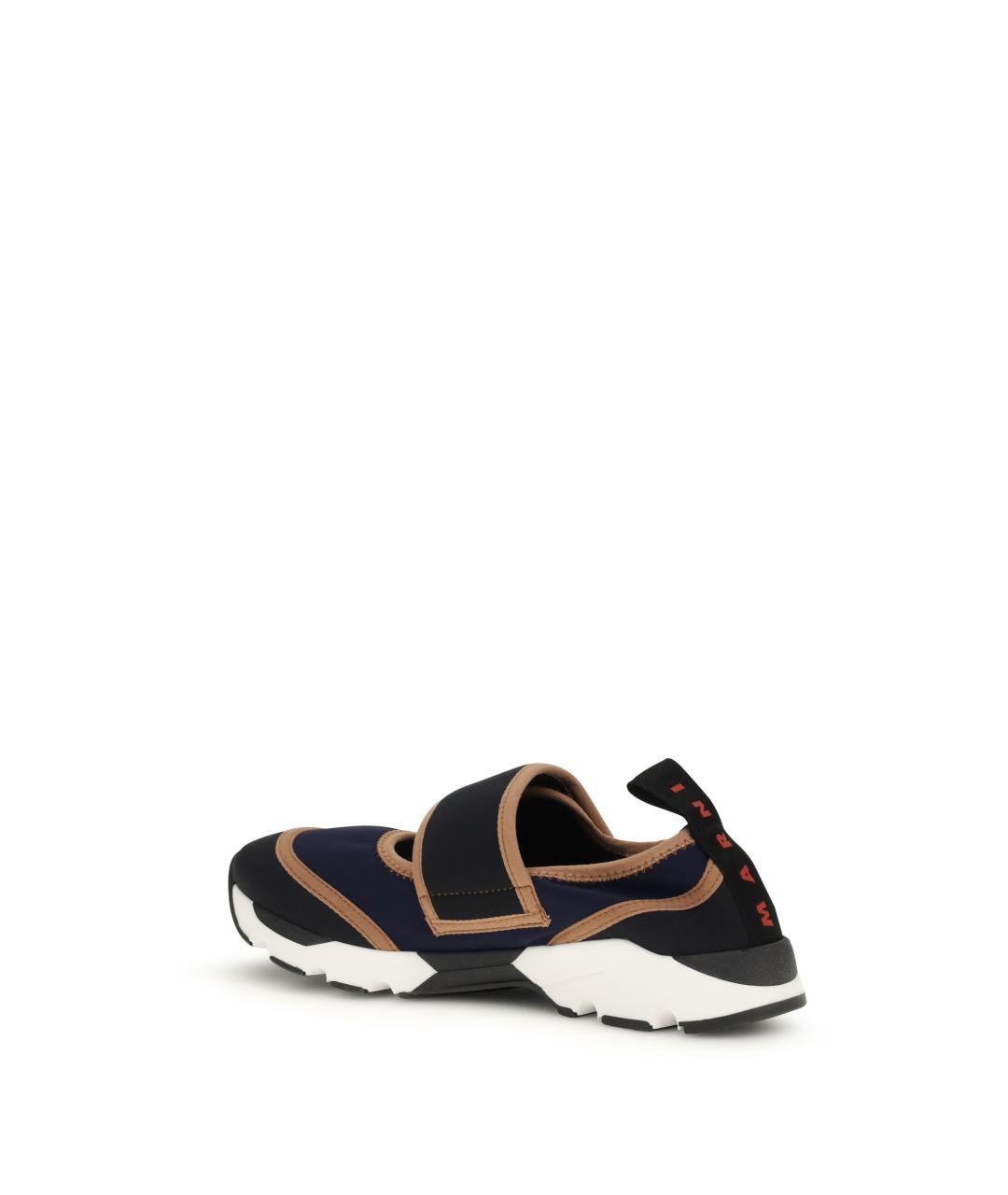 MARNI Мульти текстильные кроссовки, фото 3