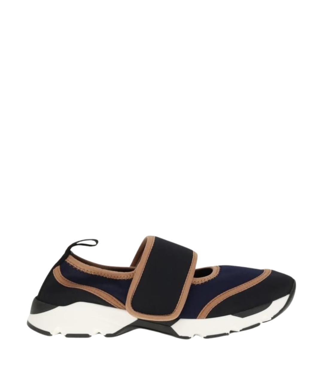 MARNI Мульти текстильные кроссовки, фото 1