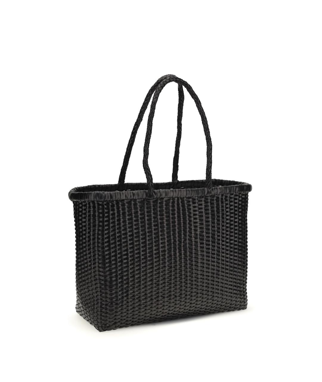 Dragon Diffusion Черная кожаная сумка тоут, фото 3