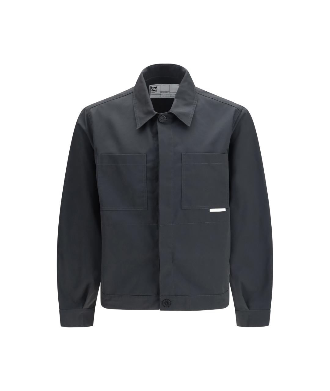 GR10K Серая хлопковая куртка, фото 1