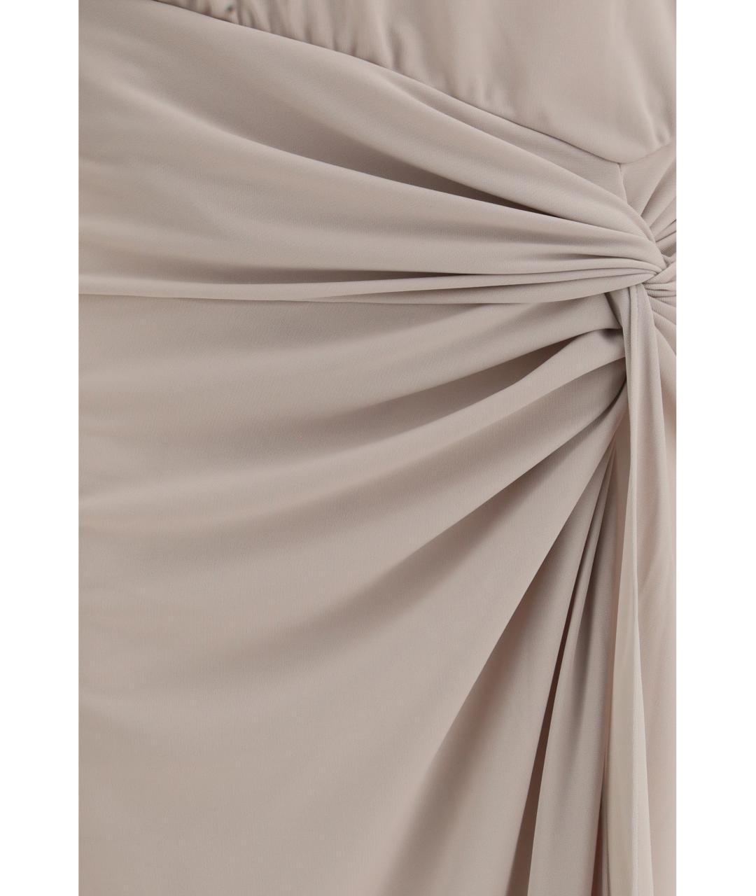 THE ANDAMANE Серое повседневное платье, фото 3