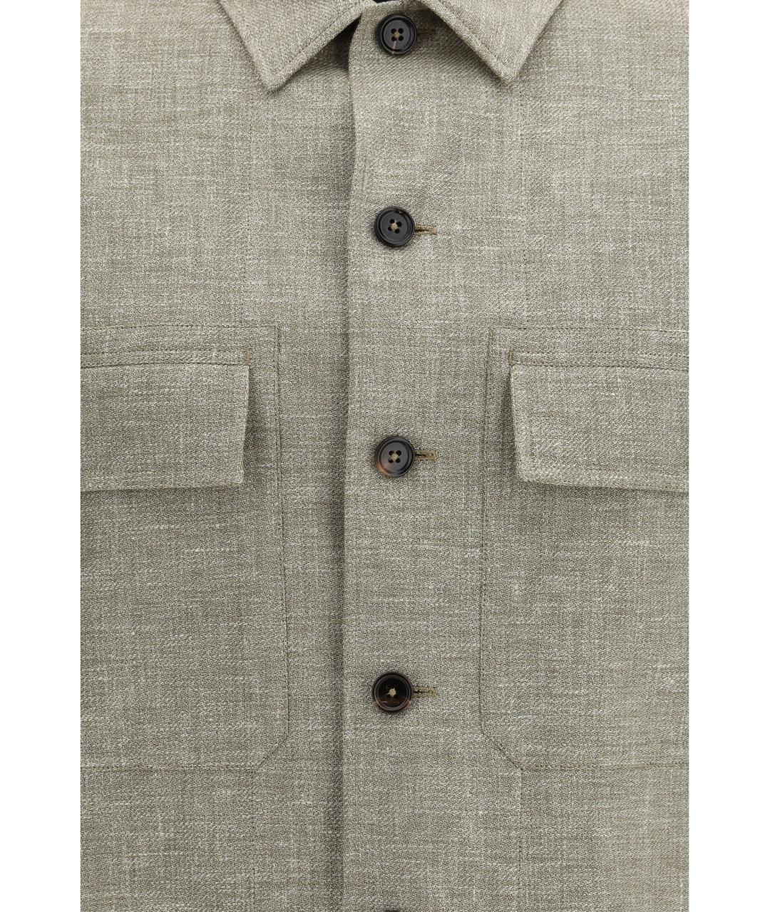 ZEGNA Мульти льняная куртка, фото 3