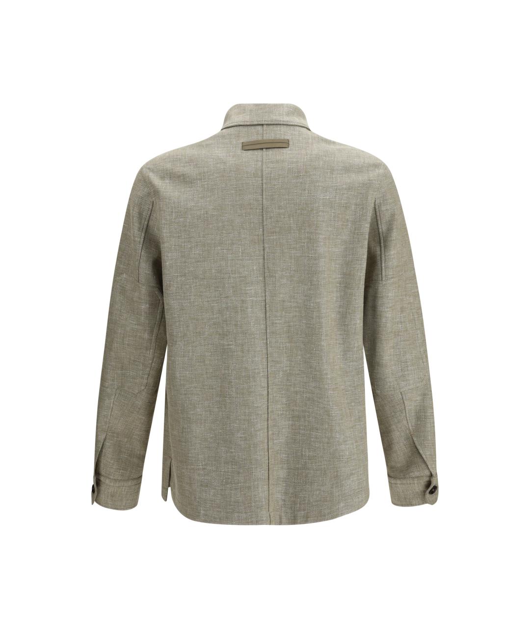ZEGNA Мульти льняная куртка, фото 2