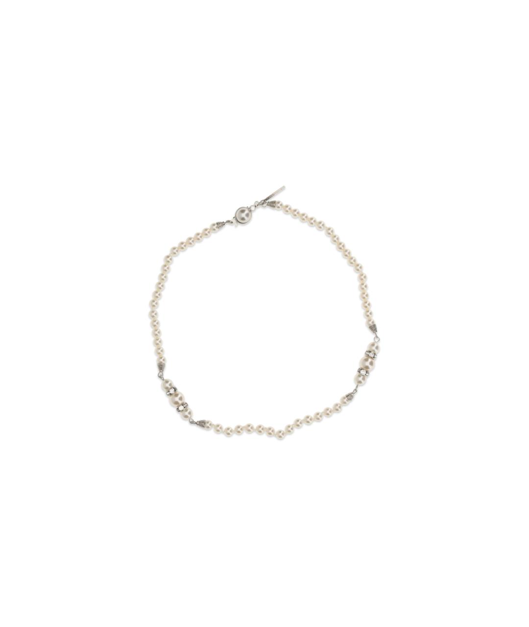 ALESSANDRA RICH Золотое стеклянное колье, фото 1