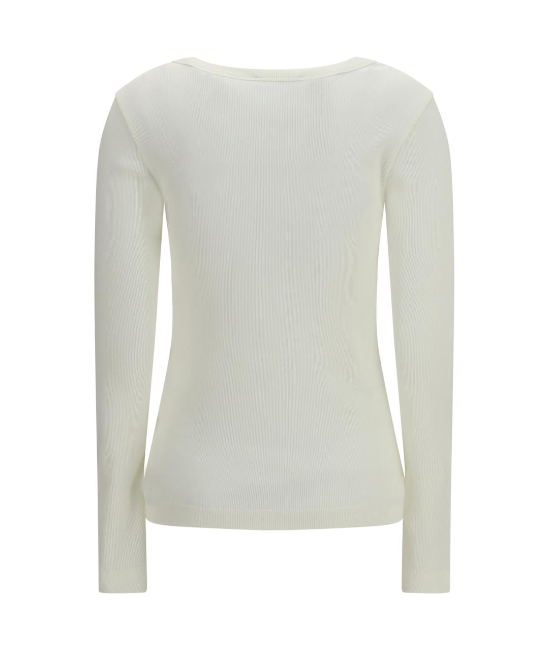 DOLCE&GABBANA Белая хлопковая футболка, фото 2