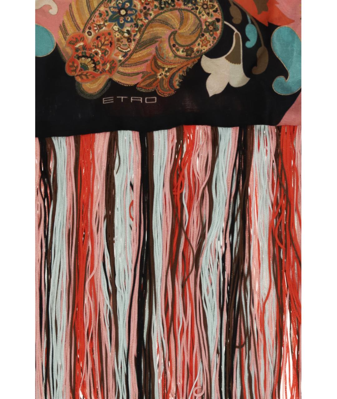 ETRO Мульти шелковый шарф, фото 3
