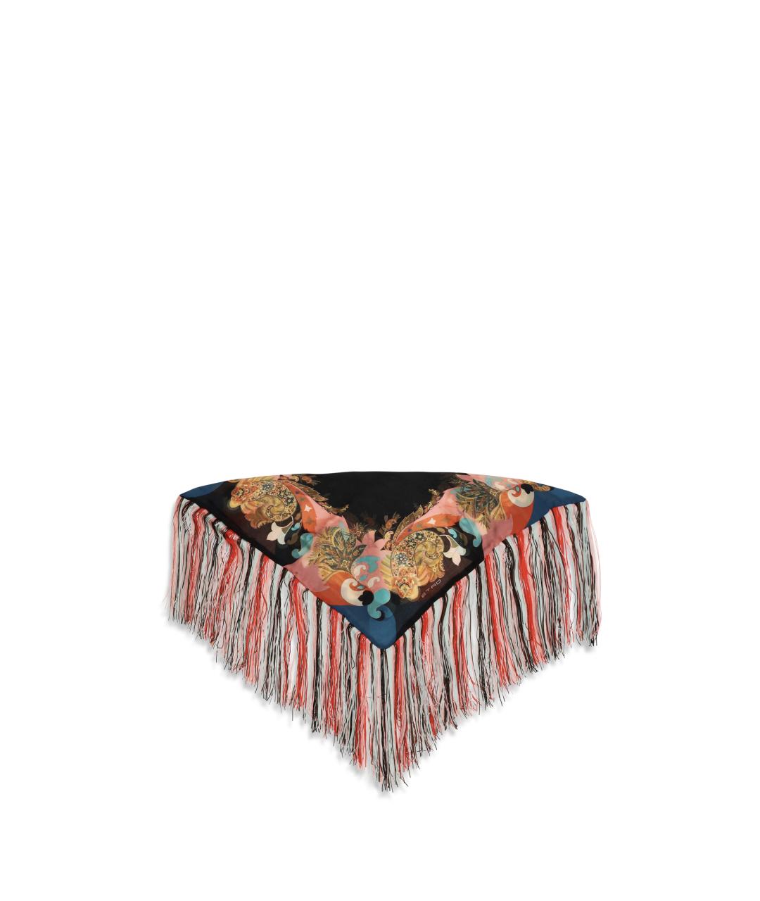 ETRO Мульти шелковый шарф, фото 2