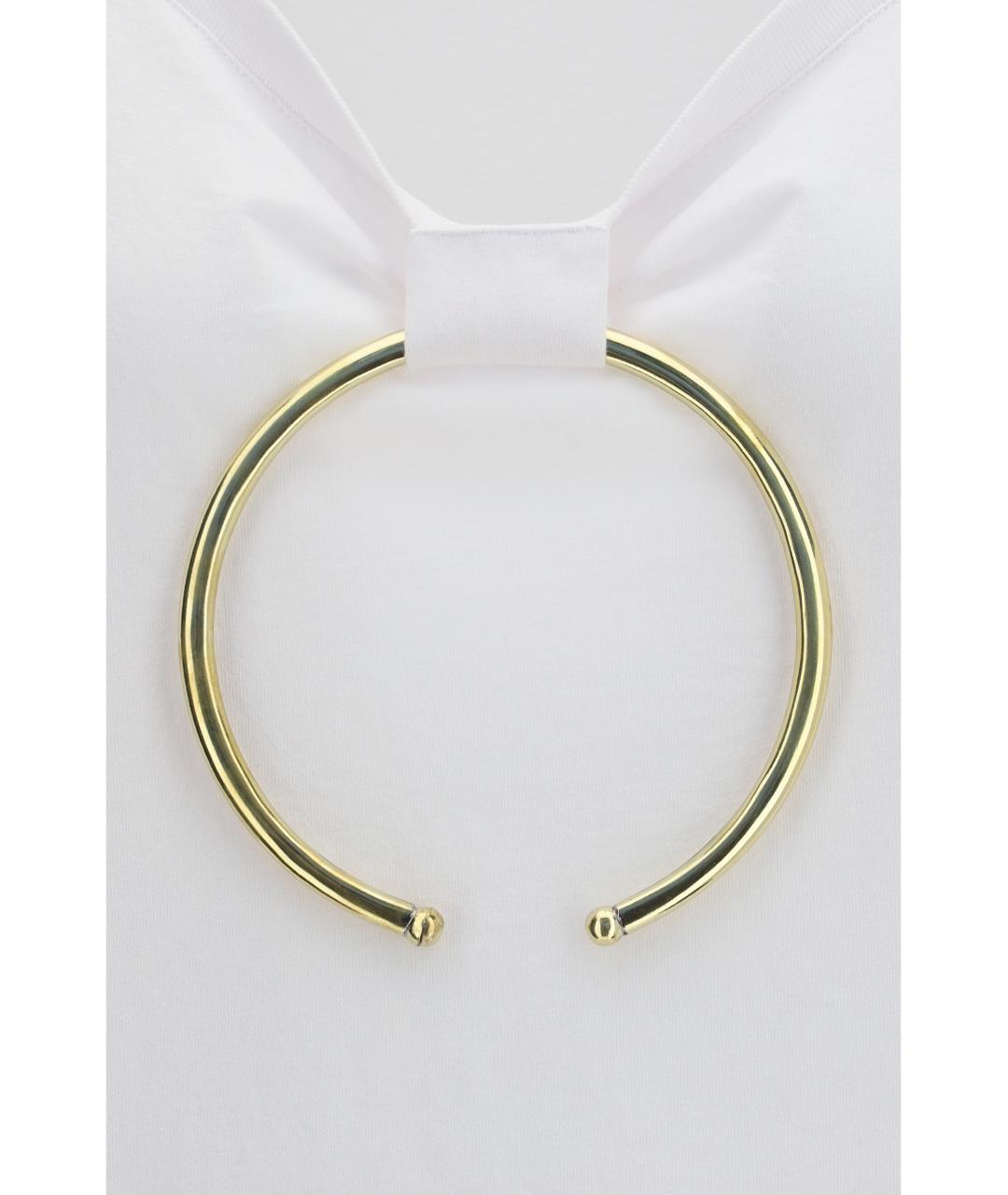 DARKPARK Белая хлопковая блузы, фото 3