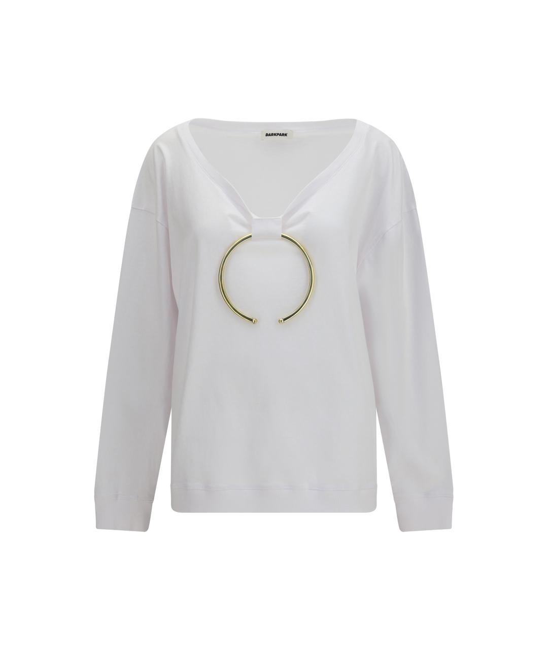 DARKPARK Белая хлопковая блузы, фото 1