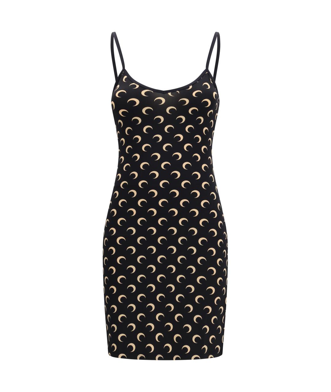 MARINE SERRE Мульти полиамидовое повседневное платье, фото 1