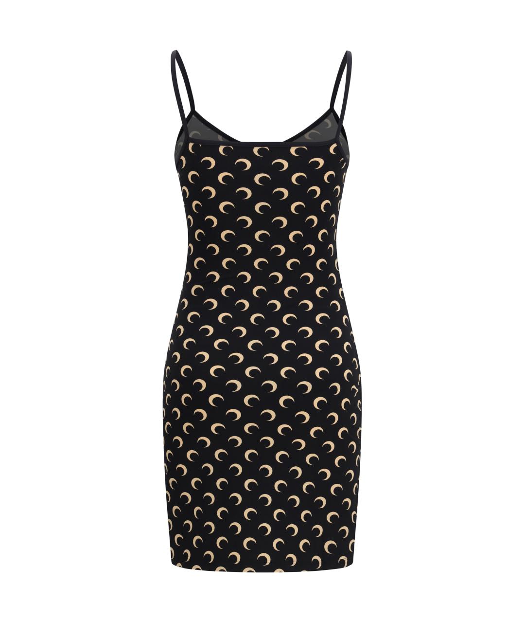 MARINE SERRE Мульти полиамидовое повседневное платье, фото 2