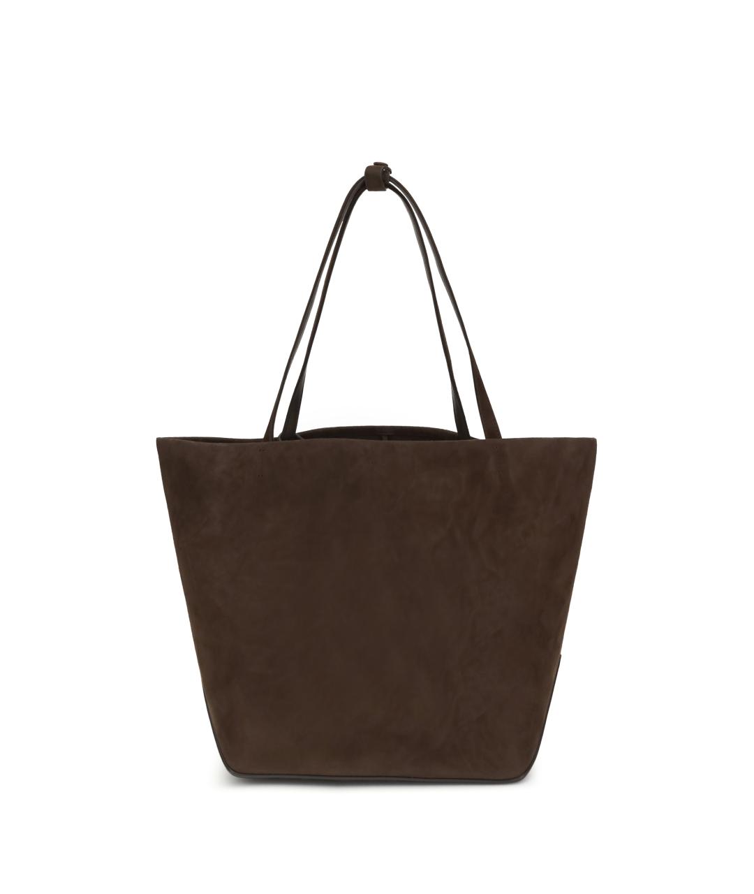 THE ROW Коричневая кожаная сумка через плечо, фото 1