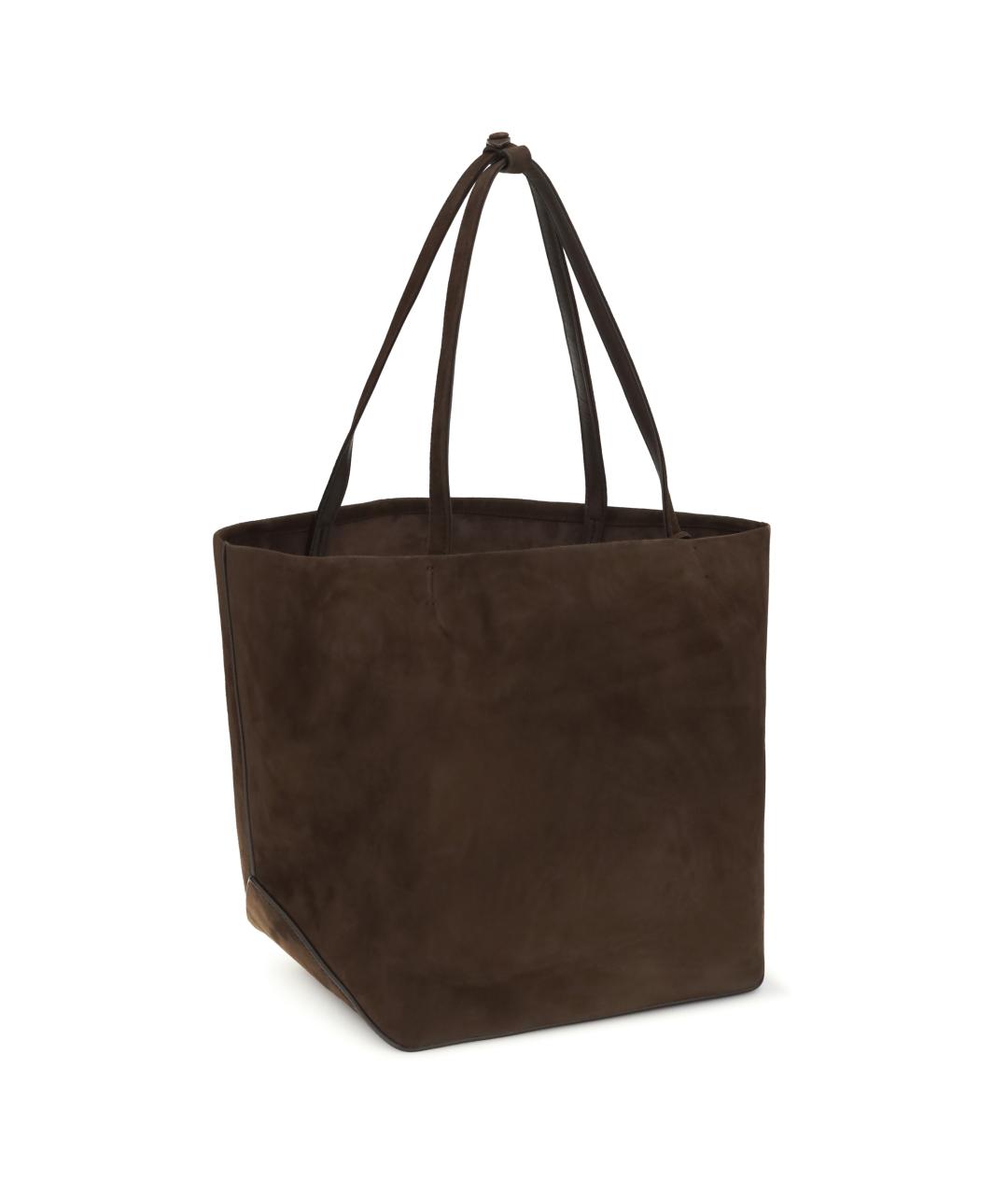 THE ROW Коричневая кожаная сумка через плечо, фото 2