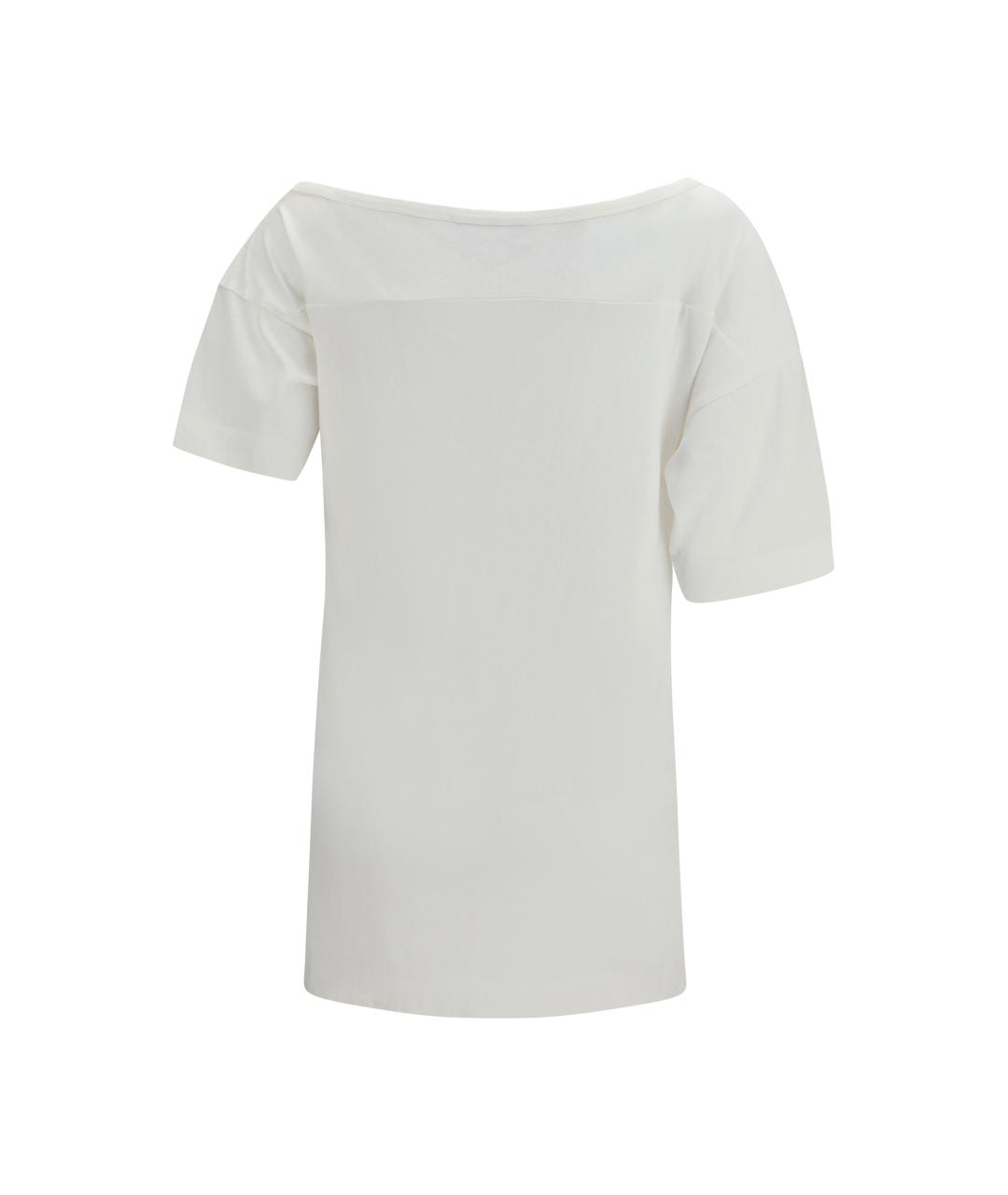 OUR LEGACY Белая хлопковая футболка, фото 2