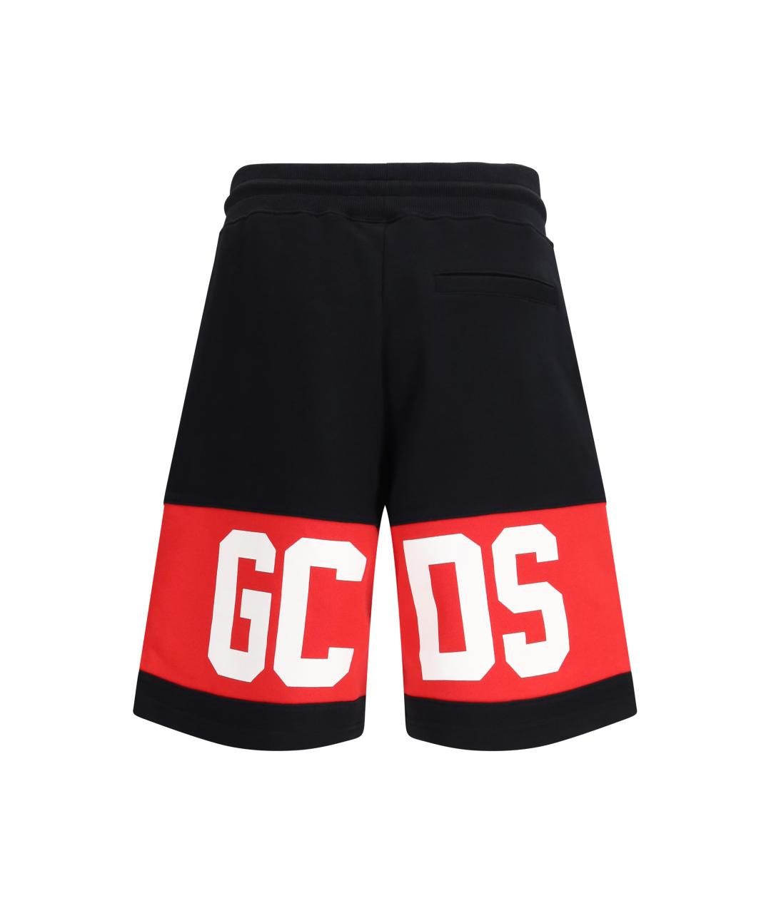 GCDS Черные хлопковые шорты, фото 2