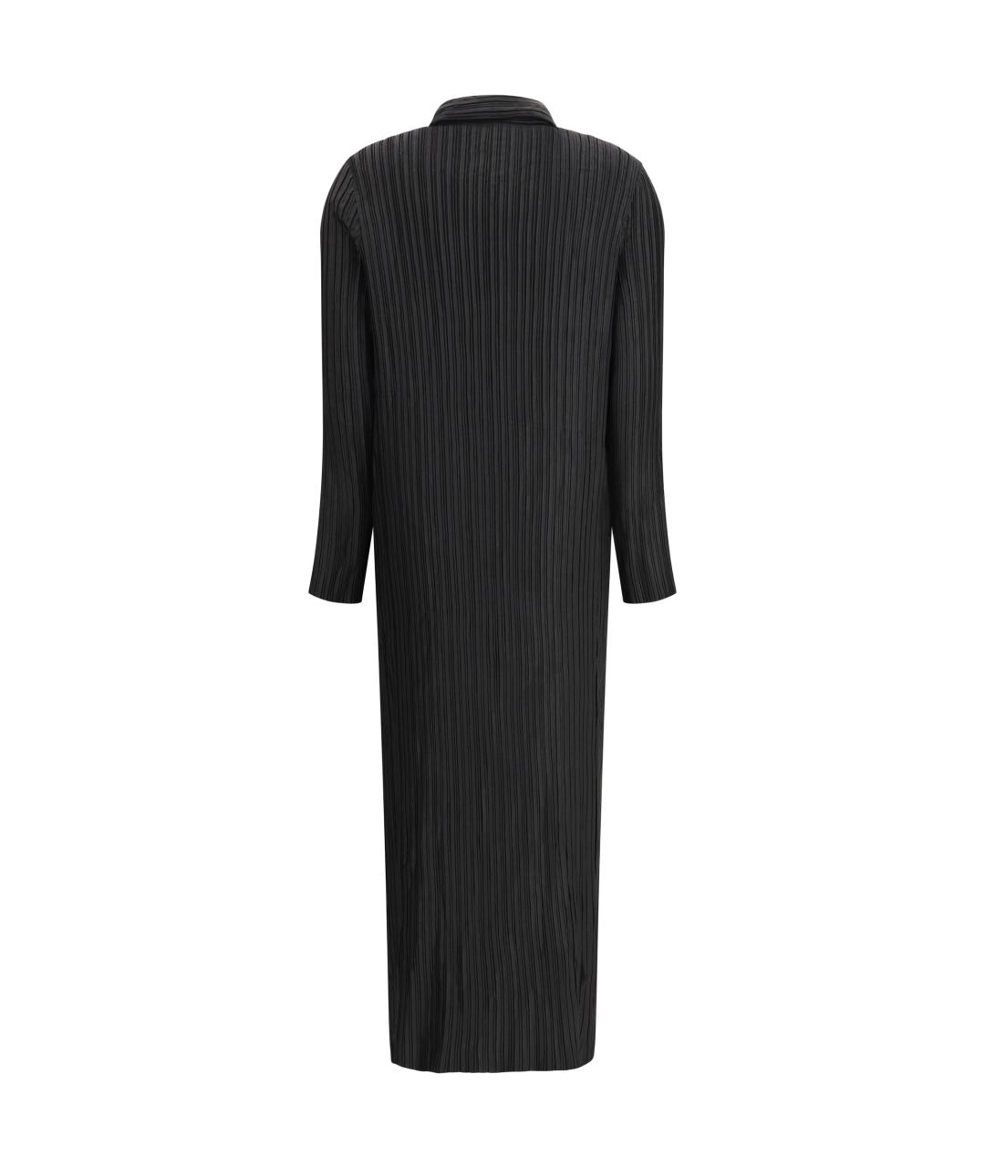 GONGDID DESIGN Черное полиэстеровое повседневное платье, фото 2