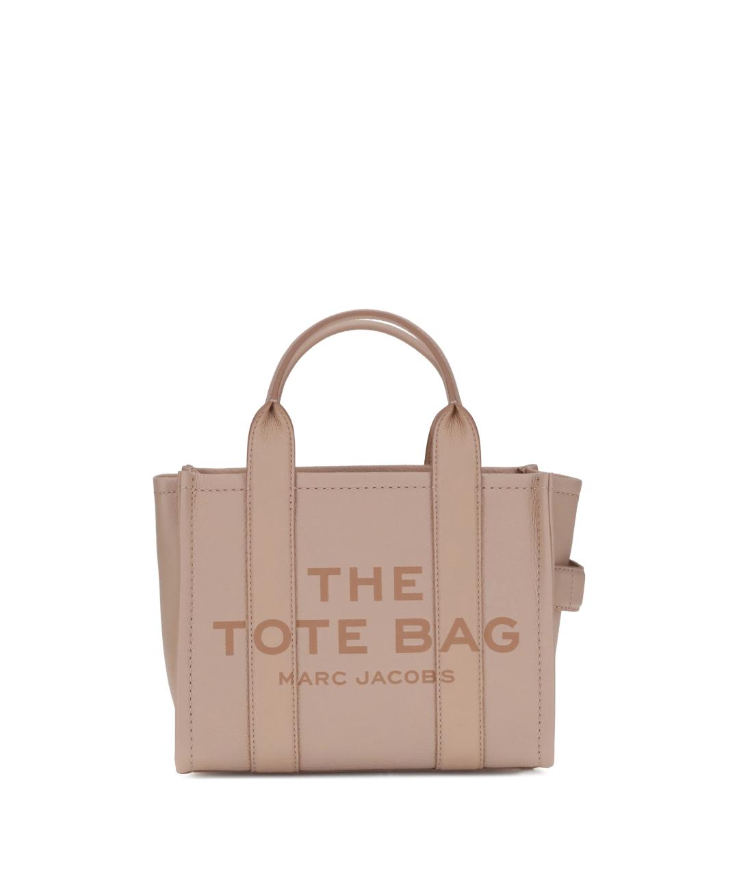 MARC JACOBS Розовая кожаная сумка тоут, фото 1