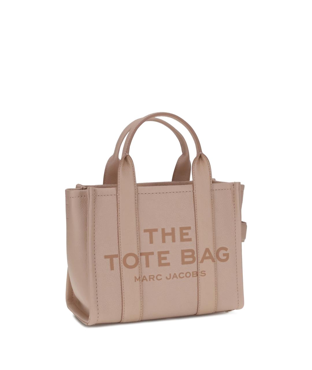 MARC JACOBS Розовая кожаная сумка тоут, фото 2