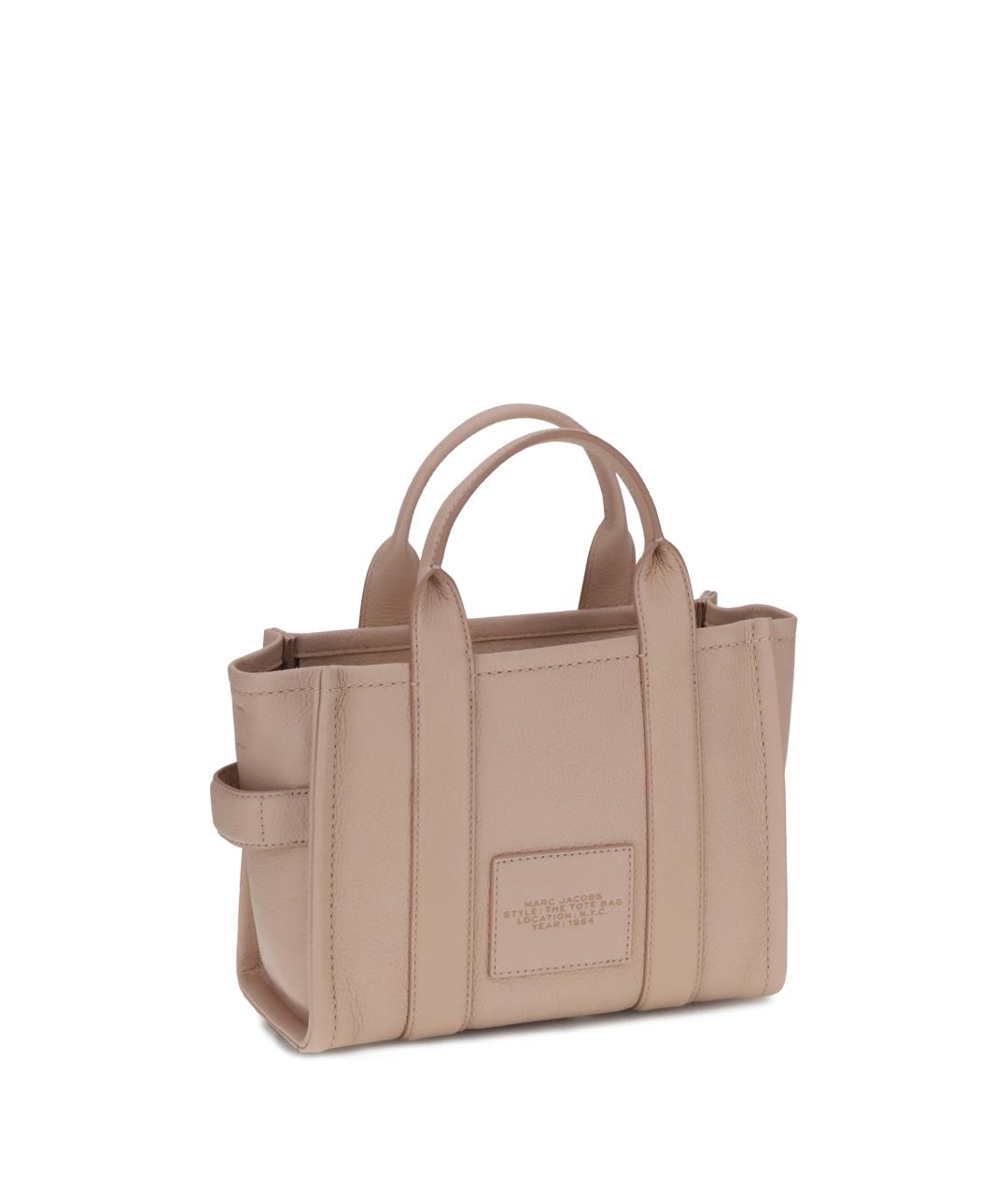 MARC JACOBS Розовая кожаная сумка тоут, фото 3
