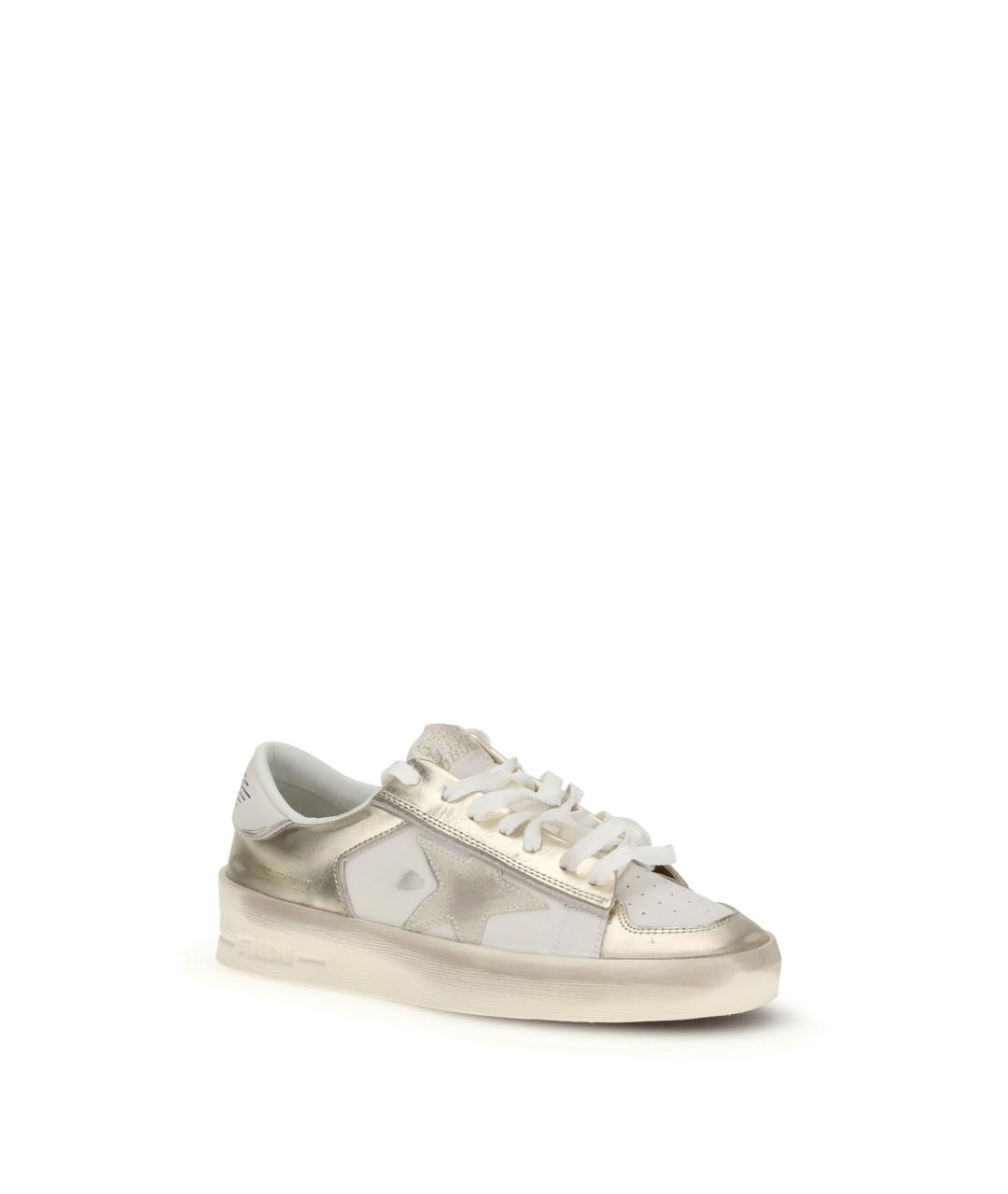 GOLDEN GOOSE DELUXE BRAND Мульти кожаные кеды, фото 2