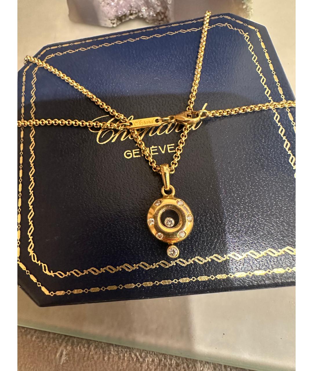 CHOPARD Золотое колье из желтого золота, фото 3