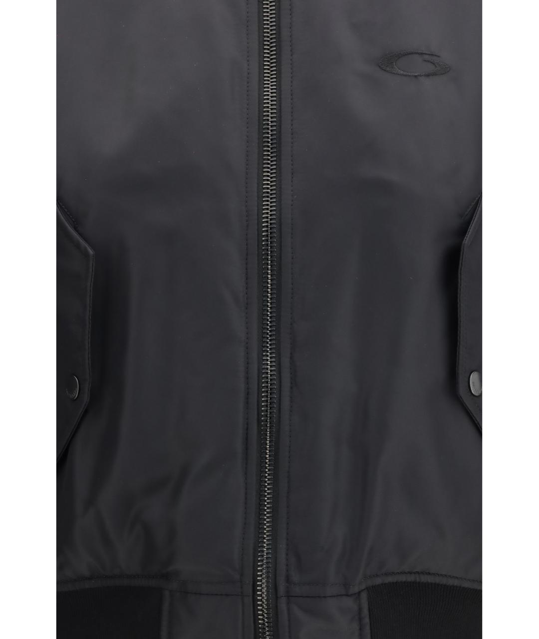 BALENCIAGA Черная полиамидовая куртка, фото 3