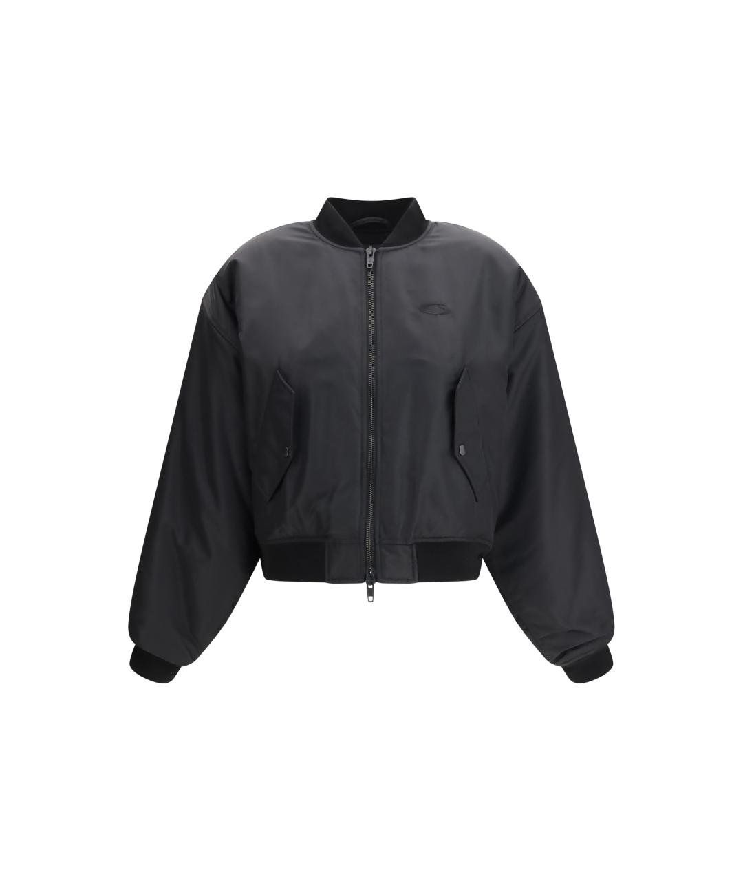 BALENCIAGA Черная полиамидовая куртка, фото 1