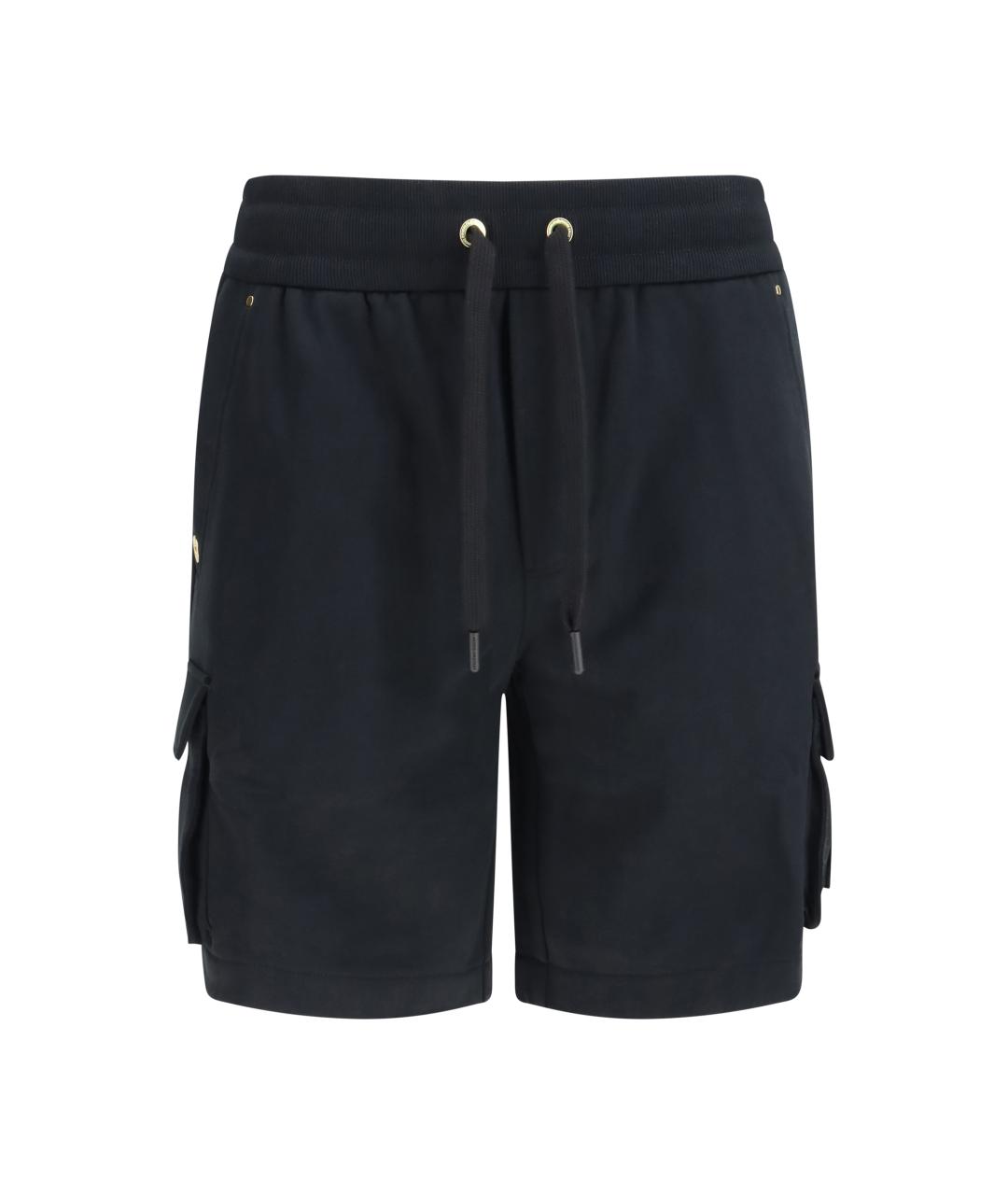 MOOSE KNUCKLES Черные хлопковые шорты, фото 1