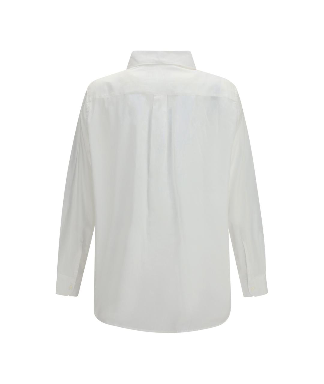 OUR LEGACY Белая хлопковая классическая рубашка, фото 2