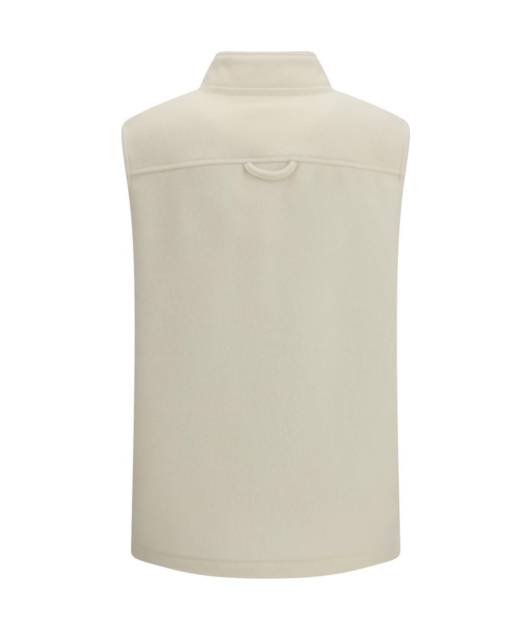 RIER Белая шерстяная жилетка, фото 2