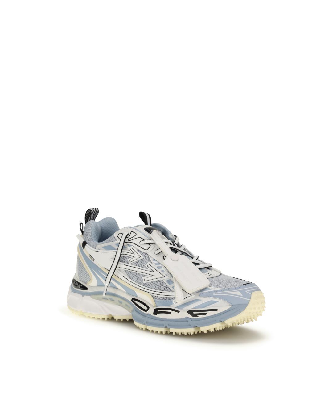 OFF-WHITE Мульти текстильные низкие кроссовки / кеды, фото 2