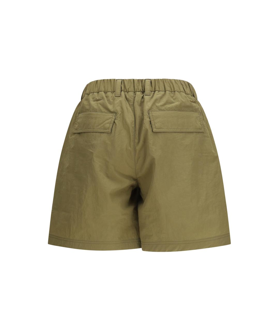 LAMINAR Хаки полиэстеровые шорты, фото 2