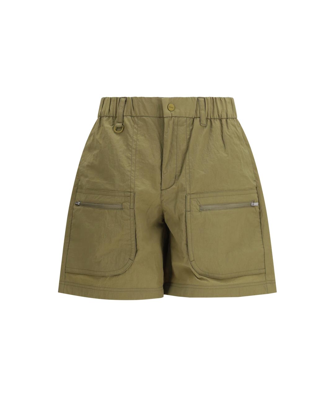 LAMINAR Хаки полиэстеровые шорты, фото 1